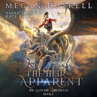 The Heir Apparent – omslag til lydbogen af Megan Haskell