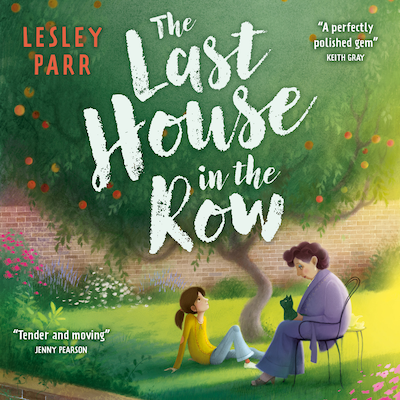 The Last House in the Row – omslag til lydbogen af Lesley Parr