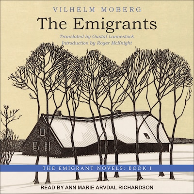 The Emigrants – omslag til lydbogen af Vilhelm Moberg