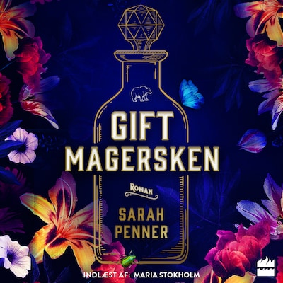 Giftmagersken – omslag til lydbogen af Sarah Penner