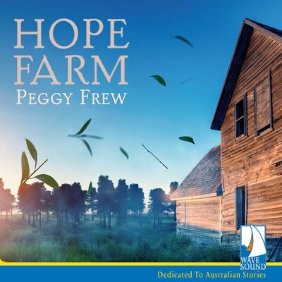 Hope Farm – omslag til lydbogen af Peggy Frew