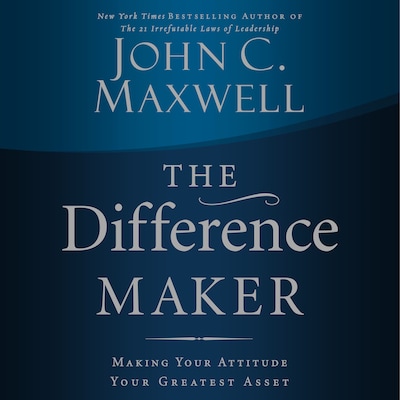 The Difference Maker – omslag til lydbogen af John C. Maxwell