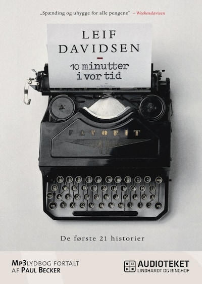 10 minutter i vor tid – omslag til lydbogen af Leif Davidsen
