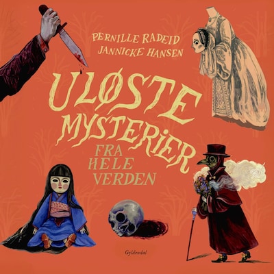 Uløste mysterier fra hele verden – omslag til lydbogen af Pernille Radeid