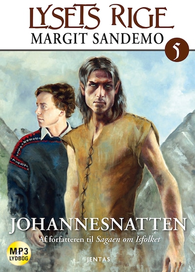 Lysets rige 5 - Johannesnatten – omslag til lydbogen af Margit Sandemo