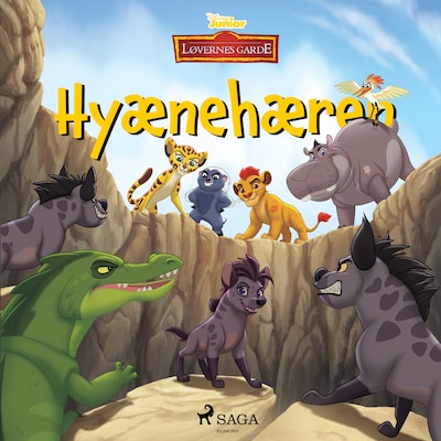 Løvernes Garde - Hyænehæren – omslag til lydbogen af Disney