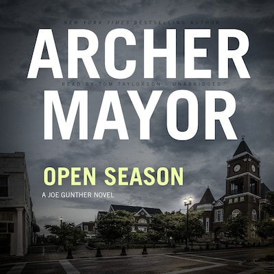 Open Season – omslag til lydbogen af Archer Mayor