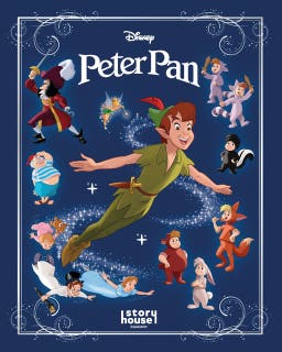 Peter Pan (läs & lyssna) – omslag till ljudboken