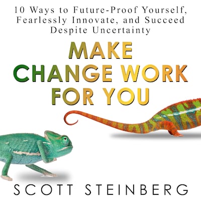 Make Change Work for You – omslag til lydbogen af Scott Steinberg