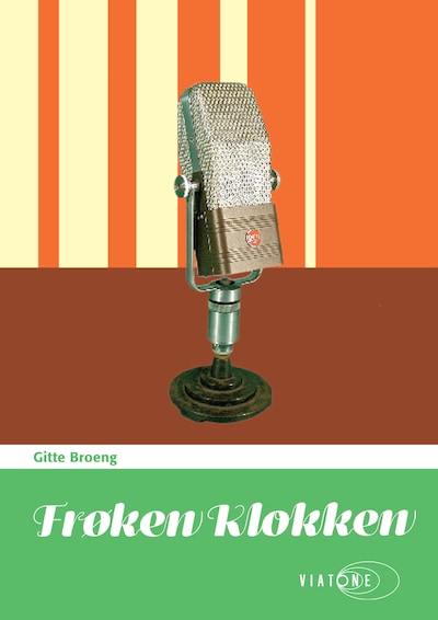 Frøken Klokken – omslag til lydbogen af Gitte Broeng