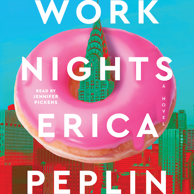 Work Nights – omslag til lydbogen af Erica Peplin