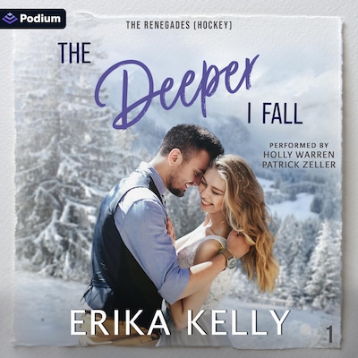 The Deeper I Fall – omslag til lydbogen af Erika Kelly