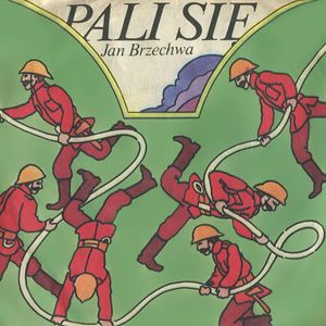 Pali się – okładka audiobooka, autor Jan Brzechwa, ZAiKS