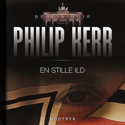 En stille ild – omslag til lydbogen af Philip Kerr