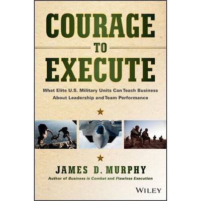 Courage to Execute – omslag til lydbogen af James D. Murphy