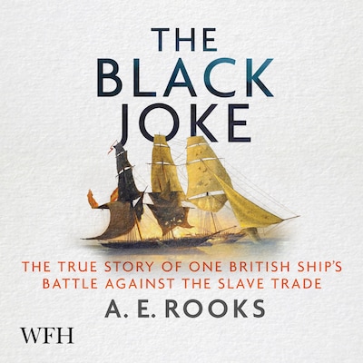 The Black Joke – omslag til lydbogen af A.E. Rooks