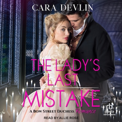 The Lady's Last Mistake – omslag til lydbogen af Cara Devlin