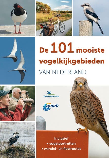 De 101 mooiste vogelkijkgebieden van Nederland – omslag van het luisterboek van Ger Meesters
