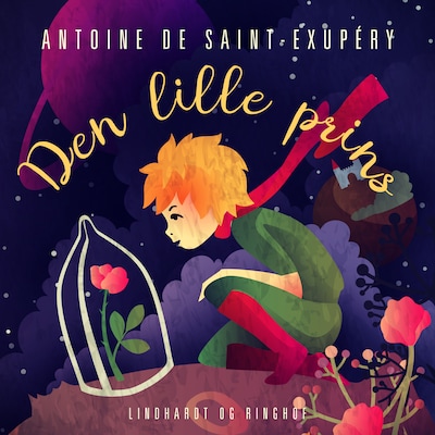 Den lille prins – omslag til lydbogen af Antoine De Saint-Exupéry