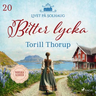 Bitter lycka – omslag till ljudboken av Torill Thorup