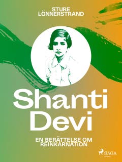 Shanti Devi – omslag till ljudboken av Sture Lönnerstrand