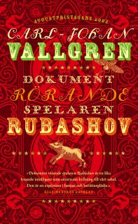 Dokument rörande spelaren Rubashov