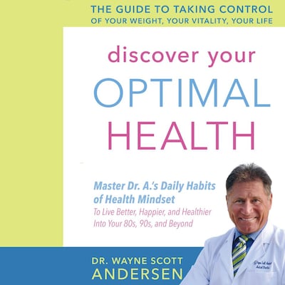 Discover Your Optimal Health – omslag til lydbogen af Wayne Scott Andersen