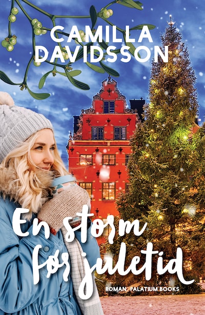 En storm før juletid – omslag til lydbogen af Camilla Davidsson