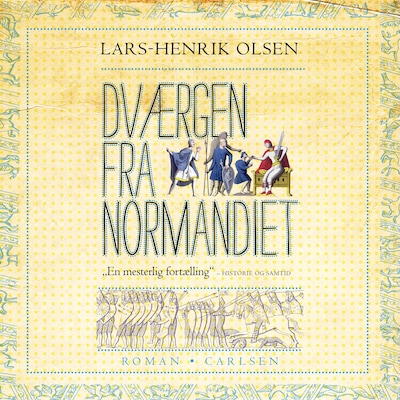 Dværgen fra Normandiet – omslag til lydbogen af Lars-Henrik Olsen