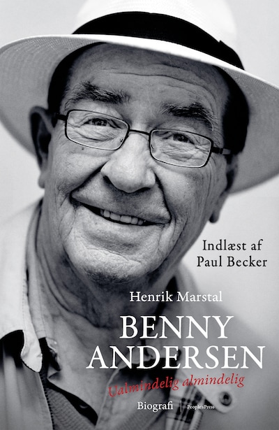 Benny Andersen - Ualmindelig almindelig – omslag til lydbogen af Henrik Marstal