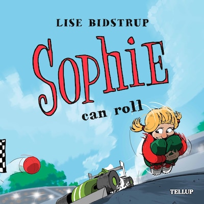 Sophie #4: Sophie Can Roll – omslag til lydbogen af Lise Bidstrup