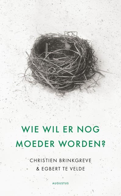 Wie wil er nog moeder worden? – omslag van het luisterboek van Christien Brinkgreve,Egbert Velde