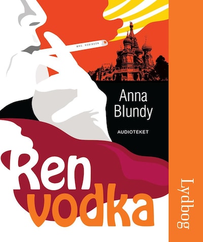 Ren vodka – omslag til lydbogen af Anna Blundy