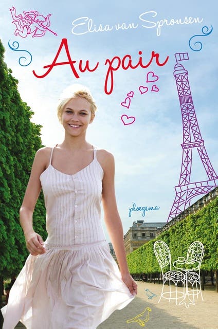 Au pair – omslag van het luisterboek van Elisa van Spronsen
