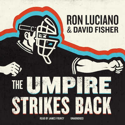 The Umpire Strikes Back – omslag til lydbogen af David Fisher, Ron Luciano