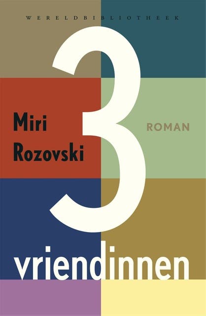3 vriendinnen – omslag van het luisterboek van Miri Rozovski