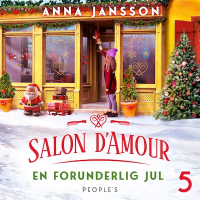 En forunderlig jul – omslag til lydbogen af Anna Jansson