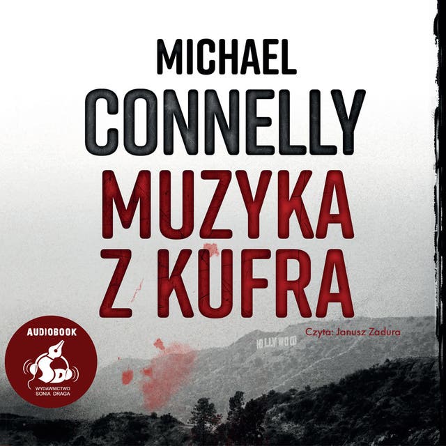 Muzyka z kufra – okładka audiobooka, autor Michael Connelly