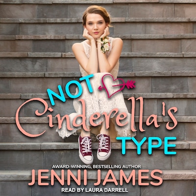 Not Cinderella's Type – omslag til lydbogen af Jenni James