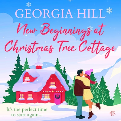 New Beginnings at Christmas Tree Cottage – omslag til lydbogen af Georgia Hill
