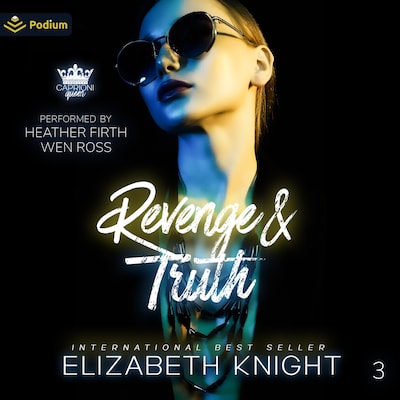 Revenge & Truth – omslag til lydbogen af Elizabeth Knight