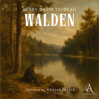 Walden - Audiobook – omslag til lydbogen af Henry David Thoreau, Classic Audiobooks