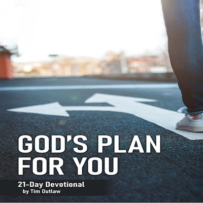 God's Plan for You – omslag til lydbogen af Tim Outlaw