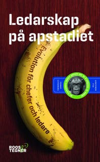 Ledarskap på apstadiet Evolution för chefer och ledare – omslag till ljudboken av Ola Berggren,Tommy Lundberg