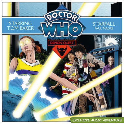 Doctor Who Demon Quest 4: Starfall – omslag til lydbogen af Paul Magrs