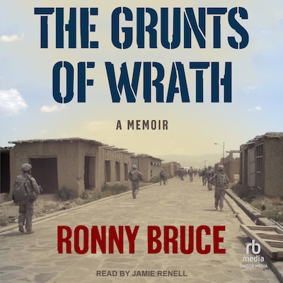The Grunts of Wrath – omslag til lydbogen af Ronny Bruce
