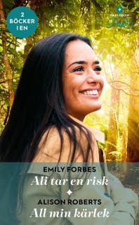 Ali tar en risk / All min kärlek – omslag till ljudboken av Alison Roberts,Emily Forbes