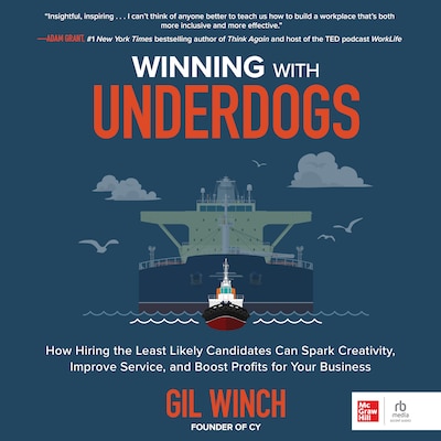 Winning With Underdogs – omslag til lydbogen af Gil Winch, PhD
