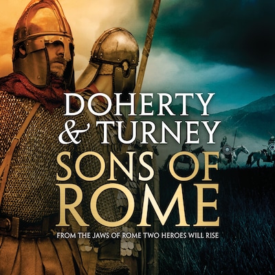 Sons of Rome – omslag til lydbogen af Gordon Doherty, Simon Turney