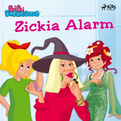 Bibi blocksberg (4) - Zickia Alarm – omslag til lydbogen af Kiddinx Media GmbH